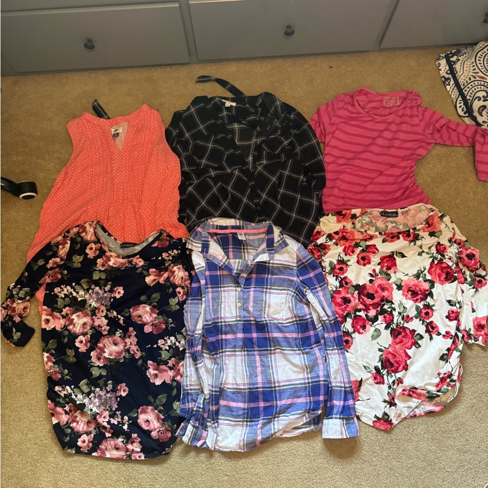 MATERNITY assorted shirts